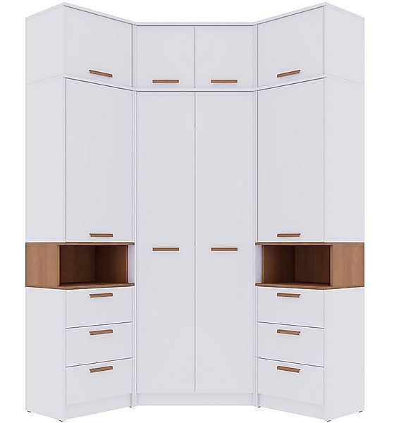 Marmex Möbel Mehrzweckschrank-Set Grant Set 14N Garderoben-Set Schlafzimmer günstig online kaufen