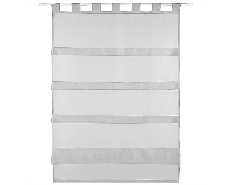 Bestlivings Vorhang (1 St), Schlaufen, transparent, Microfaser, Küchengardi günstig online kaufen