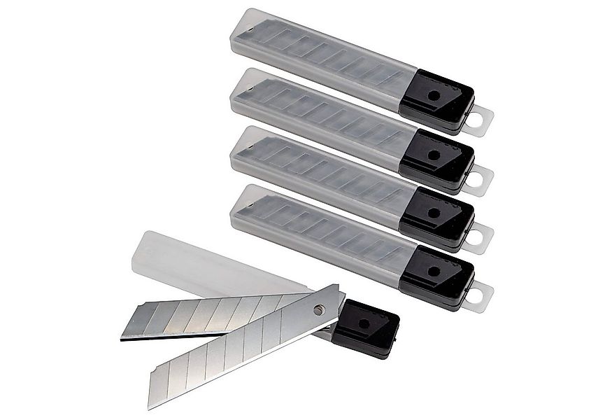 ChiliTec Cuttermesser Cuttermesser Ersatz Abbrechklingen 18mm (50 Stück) im günstig online kaufen