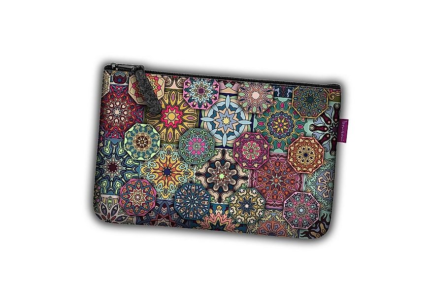 Bertoni Kosmetiktasche Pocket, [24 x 15 cm] mit einseitigen Aufdruck in Ful günstig online kaufen
