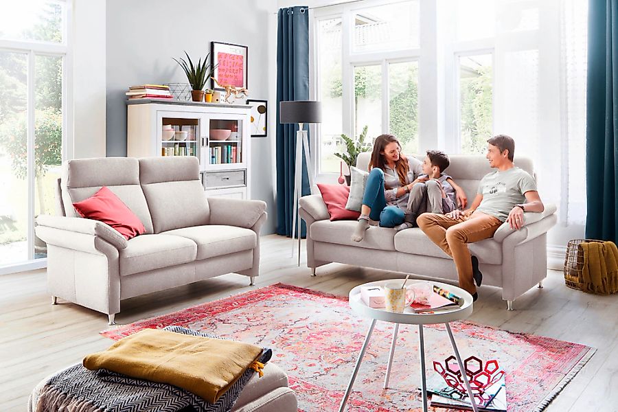 Home affaire "Mailand" Set: 3-Sitzer, 2-Sitzer und Sessel, wahlweise mit Mo günstig online kaufen