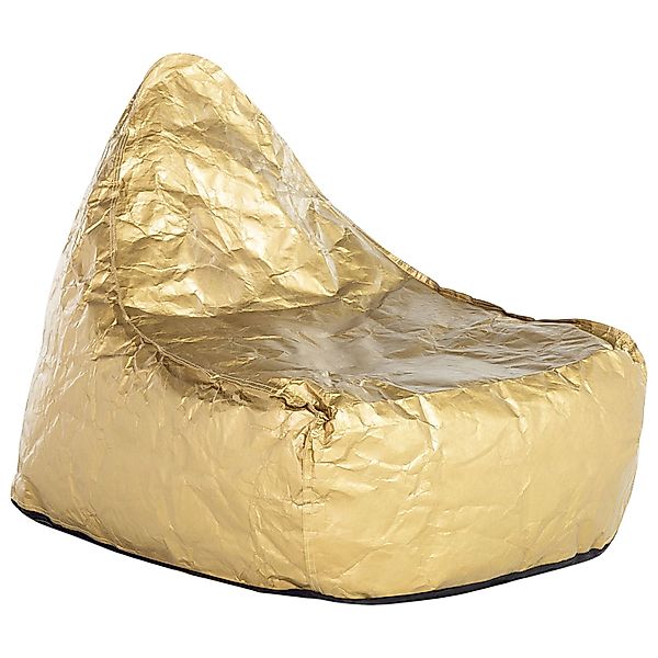 Beliani Sitzsack DROP Gold 75x63x73 günstig online kaufen