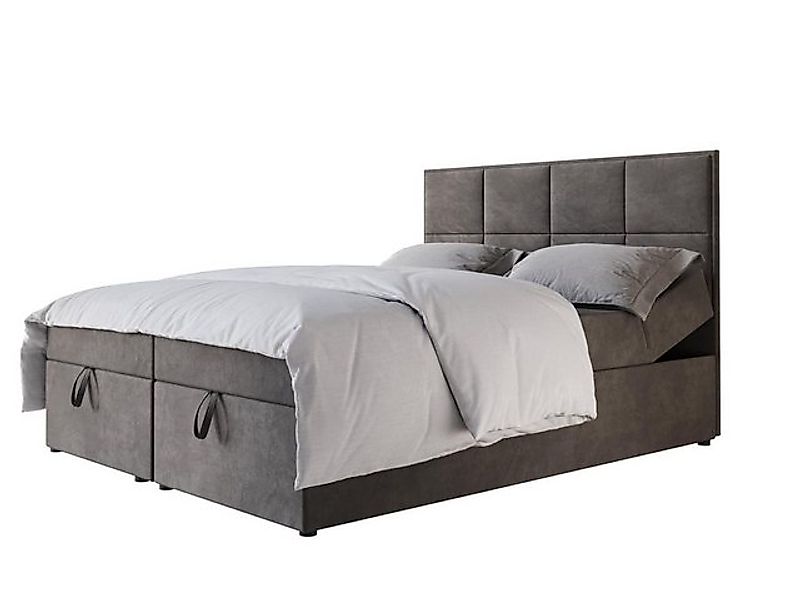 Compleo Boxspringbett Bett mit verstellbarem Rückenlehne ROMO, Bonell, Topp günstig online kaufen