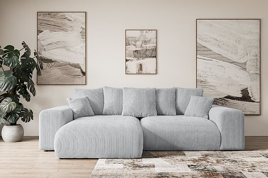 ALTDECOR Ecksofa ESKAR-L, Couch mit Schlaffunktion, günstig online kaufen