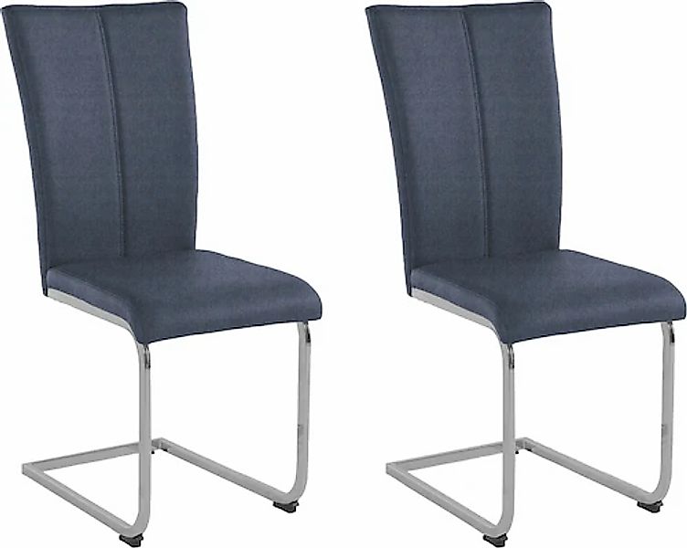 Home affaire Freischwinger »Alex« (Set) 2 Stk.Stuhl belastbar bis 120 Kg, G günstig online kaufen