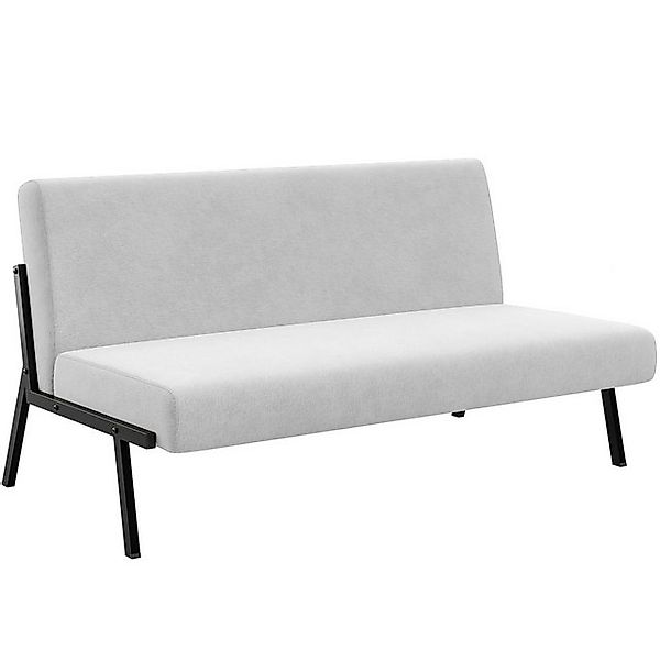 YOLEO Sofa Sofa 2 Sitzer Stoffsofa Modern mit Metallrahmen 112 x 75 x 68 cm günstig online kaufen