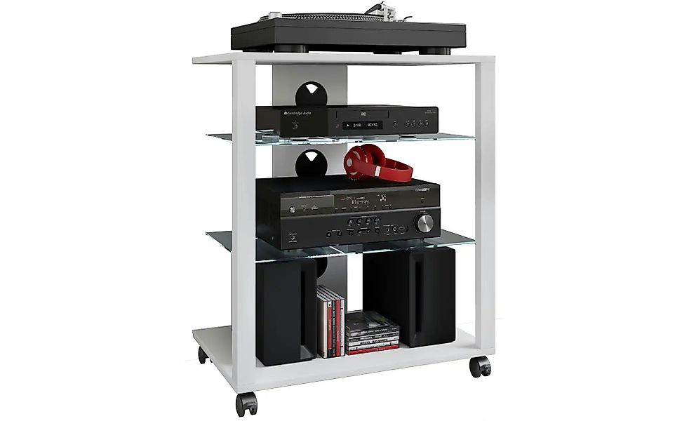 VCM TV-Rack Hifi Möbel Rack Glas günstig online kaufen
