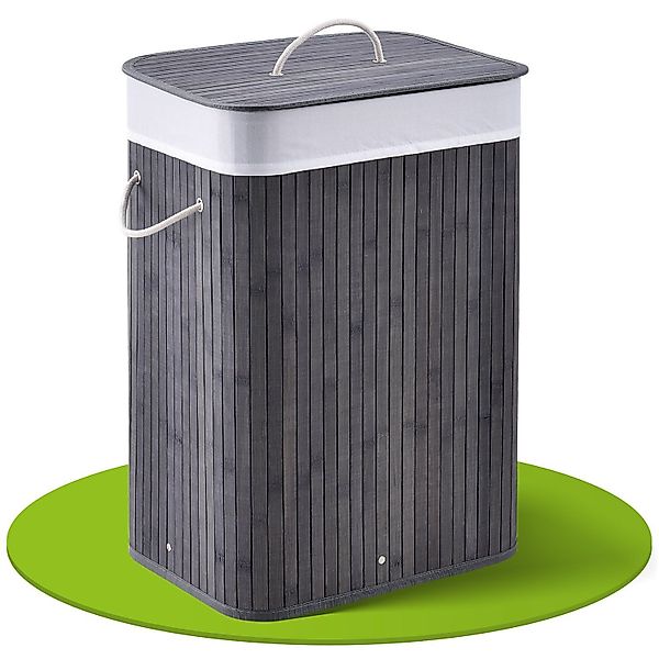Juskys Wäschekorb Curly 72 L, 72 günstig online kaufen
