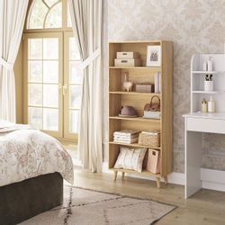 Woltu Bücherregal, 1-tlg., Standregal Raumteiler mit günstig online kaufen