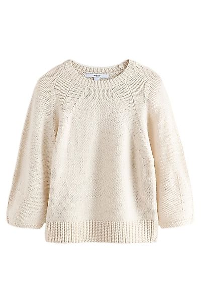 Next Rundhalspullover Rundhalspullover mit Wolle mit günstig online kaufen