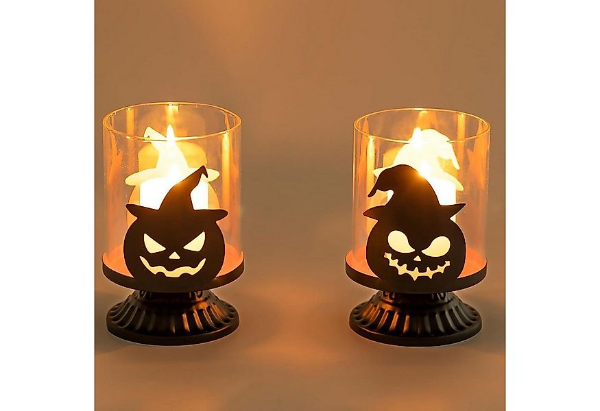 LuxusKollektion Dekohänger Halloween Kerzenhalter Kürbis Deko Tischdeko Spo günstig online kaufen