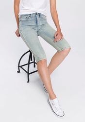 Arizona Caprijeans schmale Passform, mit Destroyed-Effekten, günstig online kaufen