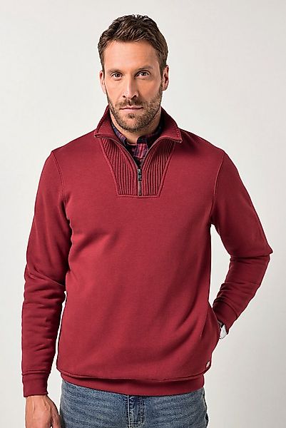 JP1880 Sweatshirt JP1880 Sweat-Troyer Zippkragen bis 8 XL günstig online kaufen