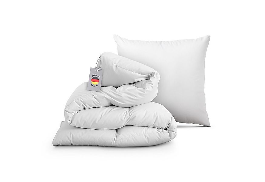 Bestlivings Bettdecke + Kopfkissen "Sabine", Füllung: 100% Polyester, Bezug günstig online kaufen