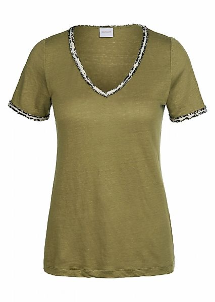 MADELEINE Kurzarmshirt "Shirt Kurzarm-Shirt aus Leinen" günstig online kaufen