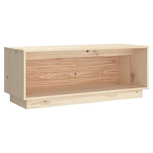 vidaXL TV-Schrank 90x35x35 cm Massivholz Kiefür günstig online kaufen
