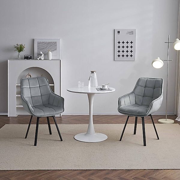 EUGAD Esszimmerstuhl (2 St), drehbar, bequem günstig online kaufen