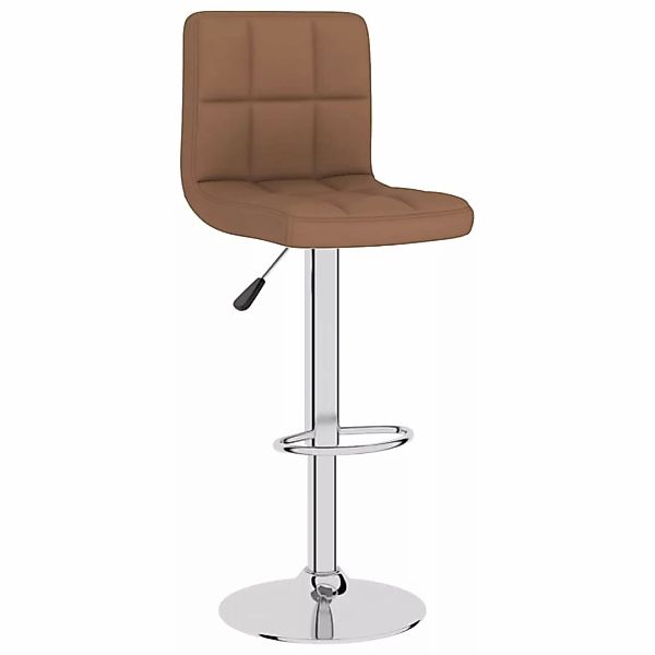 vidaXL Barhocker Barhocker Braun Stoff (1 günstig online kaufen