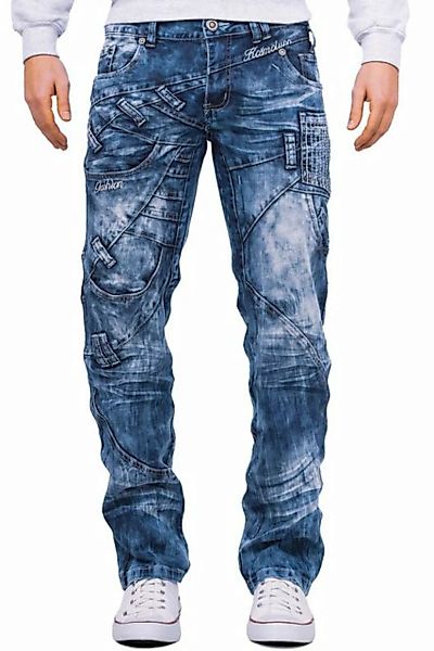 Cipo & Baxx 5-Pocket-Jeans Kosmo Lupo Herren Jeans KM130 W36/L34 (1-tlg) mi günstig online kaufen