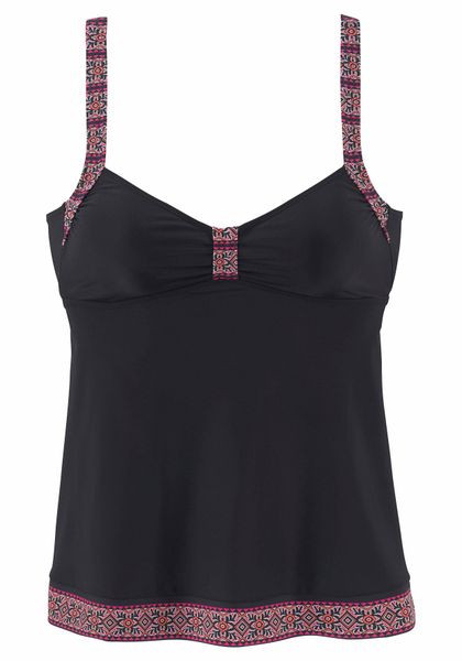 LASCANA Tankini-Top Daisy, in extra langer günstig online kaufen