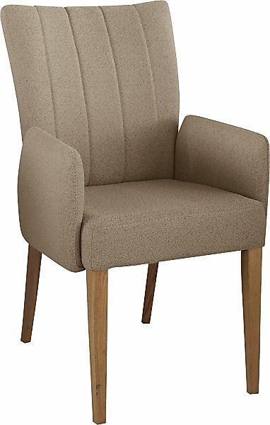OTTO home Armlehnstuhl "Dia" () Gestell Eiche massiv geölt günstig online kaufen