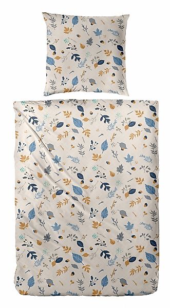 Primera Bettwäsche "Biber-Bettwäsche Branches" 2 Stk. mit floralen Motiven günstig online kaufen