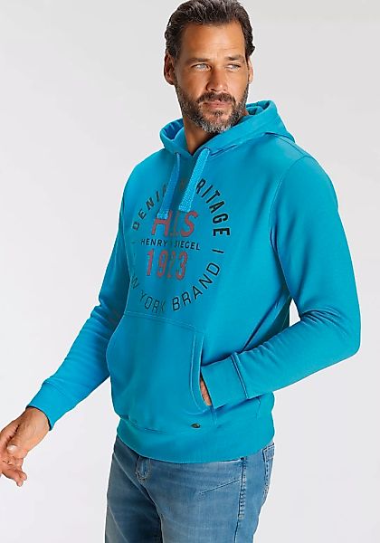 H.I.S Kapuzensweatshirt, Langarm, lässige Passform, mit Kängurutasche günstig online kaufen