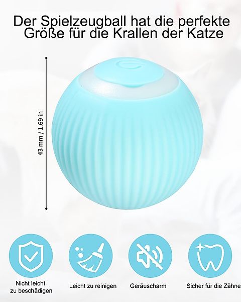 SinLaw Tier-Intelligenzspielzeug Elektrische Katzenbälle,Interaktives Katze günstig online kaufen