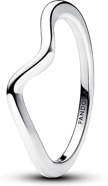 Pandora Fingerring Pandora Polierte Welle Ring günstig online kaufen