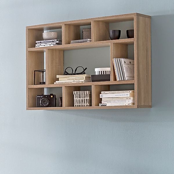 Wohnling Wandregal WL5.809, Design Holz Hängeregal günstig online kaufen