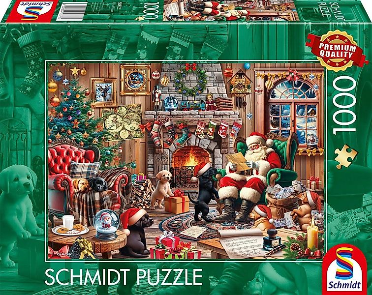 Schmidt Spiele Puzzle Gemütliche Weihnachten, 1000 Puzzleteile günstig online kaufen