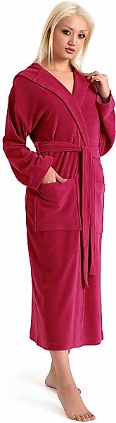 OTTO home Damenbademantel "Jule, ideal für Sauna & Spa, Hotelbademantel, Mo günstig online kaufen