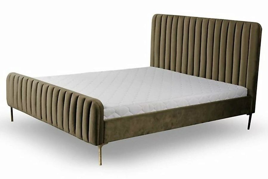 JVmoebel Bett Modernes Bett Polster Design Luxus Doppelbett Hotel Design Be günstig online kaufen