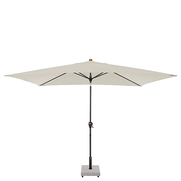 Doppler Marktschirm MyZone 200 cm x 300 cm Natur mit Kurbelmechanik günstig online kaufen
