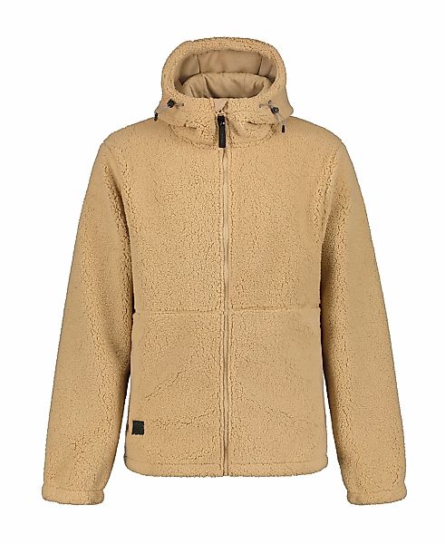 Icepeak Fleecejacke "ARDESE" 1 Stk. tlg. mit Kapuze Sherpafleecejacke günstig online kaufen