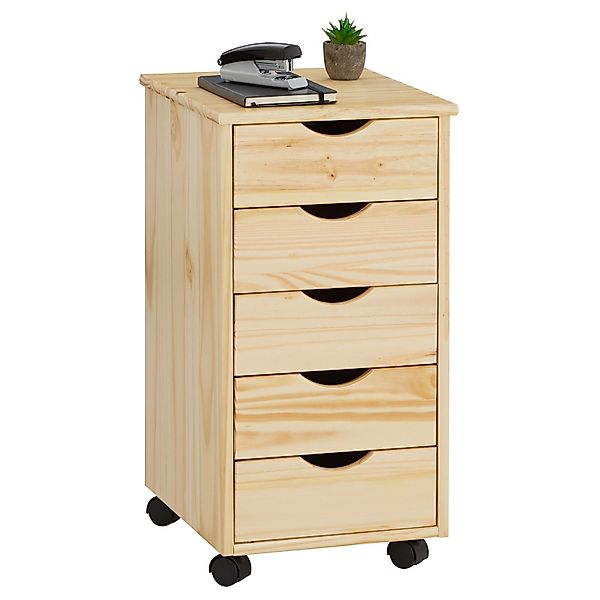 IDIMEX Rollcontainer LAGOS, Rollcontainer Kiefer Bürocontainer günstig online kaufen