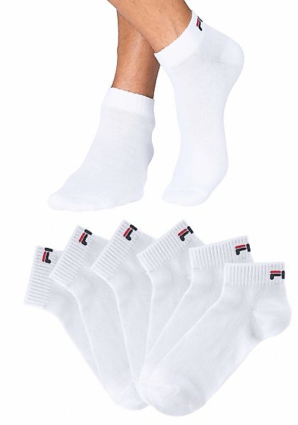 Fila Kurzsocken, (6er Pack), mit eingestricktem Logo günstig online kaufen