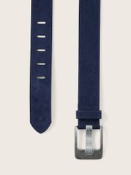 TOM TAILOR Ledergürtel Belts TTLUCY Velourledergürtel günstig online kaufen