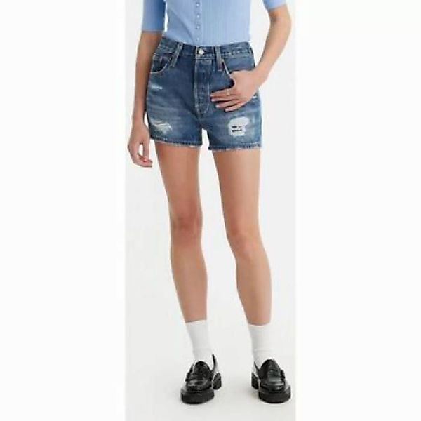 Levis  Shorts 56327 0312 - 501 SHORT-DARK INDIGO DESTRUCTED günstig online kaufen