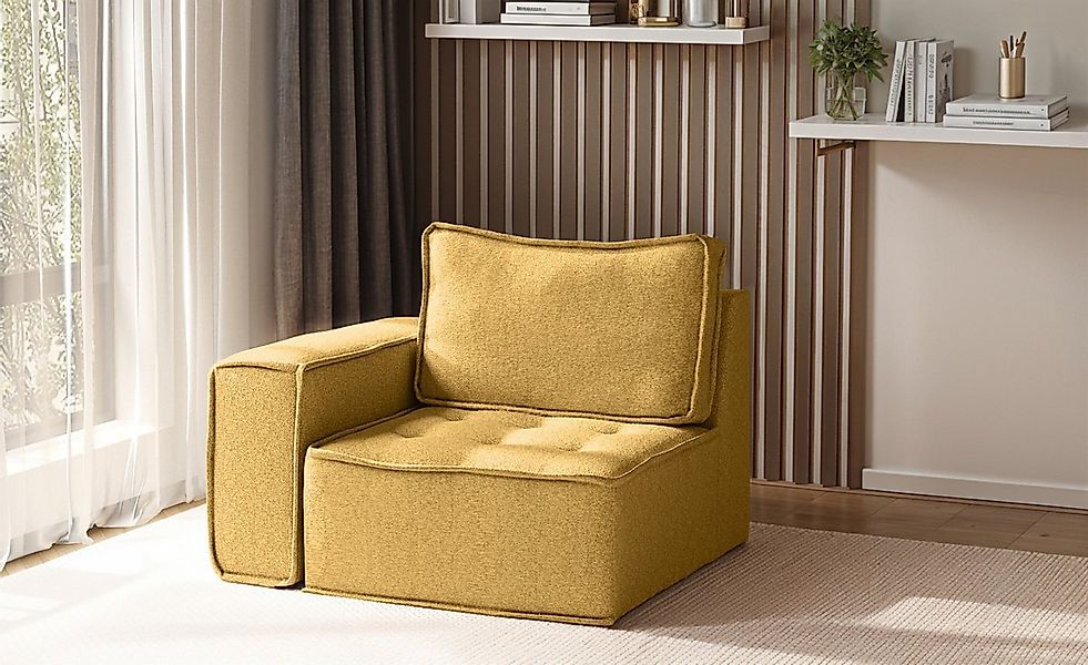 Fun Möbel Sofa Modulares Sofa SANDE Individuell konfigurieren, Einzelne Mod günstig online kaufen