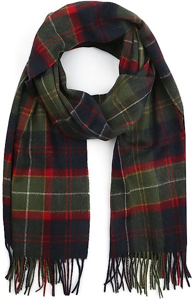 Barbour Schal Patchwork Tartan Rot - günstig online kaufen