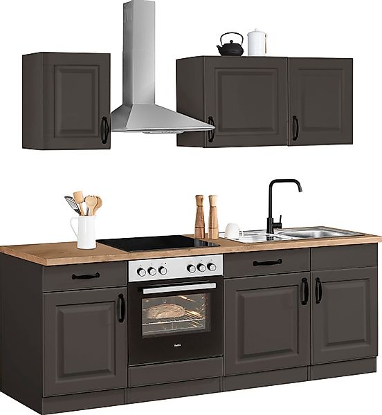 wiho Küchen Küchenzeile "Erla" ohne E-Geräte, Breite 220 cm günstig online kaufen