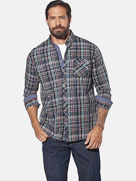 Jan Vanderstorm Langarmhemd JORHOLM mit Brusttasche günstig online kaufen