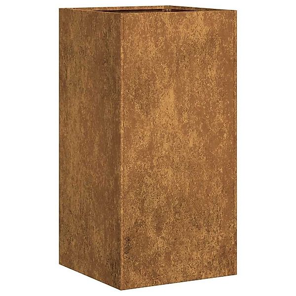 vidaXL Blumentopf Pflanzkübel Rostig 40x40x80 cm günstig online kaufen
