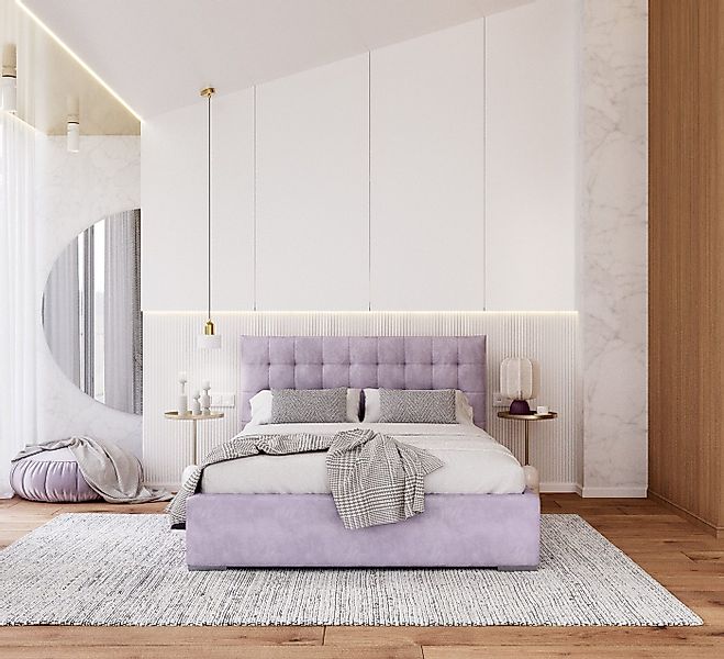 thematys Polsterbett Bett Stauraumbett aus Velours 120x200 140x200 160x200 günstig online kaufen