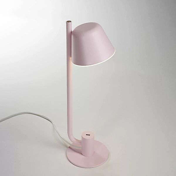 Prandina Bima T1 USB LED-Tischleuchte, rosa günstig online kaufen
