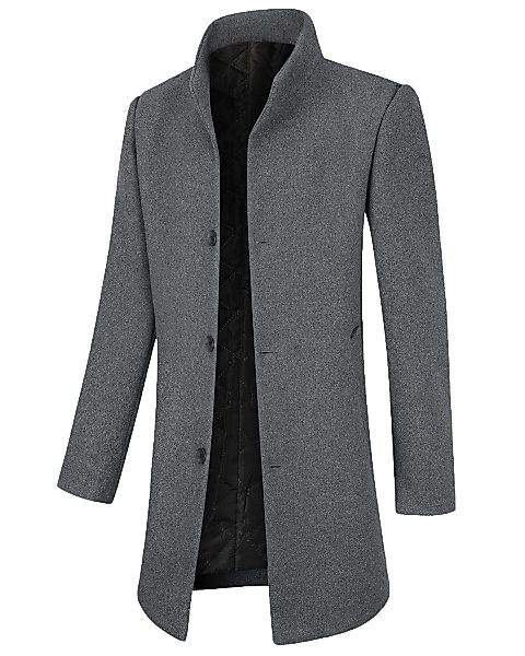 Allthemen Wollmantel Herren verdickter Wintermantel Slim günstig online kaufen