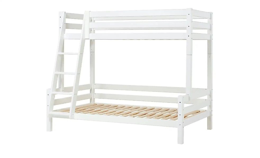 Hoppekids Etagenbett  ECO Luxury ¦ weiß ¦ Maße (cm): B: 138 H: 177 Betten > günstig online kaufen