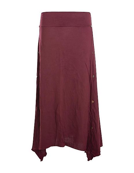 Vishes A-Linien-Rock Damen A-Linie Rock Baumwolle Vintage, Retro breiter Bu günstig online kaufen