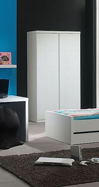 58 aufm Kessel Kleiderschrank Kinderzimmerschrank Karima 110x57x205 Wäsches günstig online kaufen